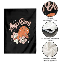 Funny Retro Thanksgiving Garden Flag Leg Day Fall Season Family Matching - Wonder Print Shop