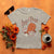 Funny Retro Thanksgiving T Shirt Leg Day Fall Season Family Matching - Wonder Print Shop
