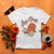 Funny Retro Thanksgiving T Shirt Leg Day Fall Season Family Matching - Wonder Print Shop
