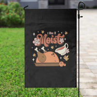 Funny Retro Thanksgiving Garden Flag I Like It Moist Fall Season Family Matching - Wonder Print Shop
