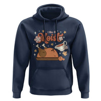 Funny Retro Thanksgiving Hoodie I Like It Moist Fall Season Family Matching