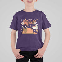 Funny Retro Thanksgiving T Shirt For Kid I Like It Moist Fall Season Family Matching - Wonder Print Shop