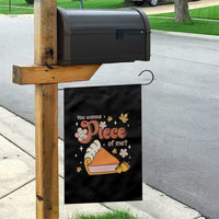 Funny Retro Thanksgiving Garden Flag You Wanna Piece Of Me Fall Season Family Matching - Wonder Print Shop