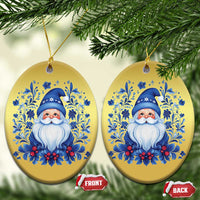 Norwegian Xmas Scandinavian Yule Santa Folk Art Winter Solstice Christmas Ornament - Wonder Print Shop