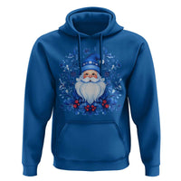 Norwegian Christmas Scandinavian Yule Santa Folk Art Winter Solstice Hoodie