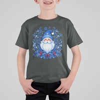 Norwegian Christmas Scandinavian Yule Santa Folk Art Winter Solstice T Shirt For Kid - Wonder Print Shop
