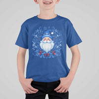 Norwegian Christmas Scandinavian Yule Santa Folk Art Winter Solstice T Shirt For Kid - Wonder Print Shop