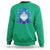 Norwegian Christmas Scandinavian Yule Santa Folk Art Winter Solstice Sweatshirt - Wonder Print Shop