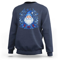 Norwegian Christmas Scandinavian Yule Santa Folk Art Winter Solstice Sweatshirt - Wonder Print Shop