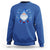 Norwegian Christmas Scandinavian Yule Santa Folk Art Winter Solstice Sweatshirt - Wonder Print Shop