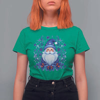 Norwegian Christmas Scandinavian Yule Santa Folk Art Winter Solstice T Shirt For Women - Wonder Print Shop