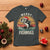 Funny Christmas Fishing T Shirt Merry Fishmas Vintage Sunset Retro - Wonder Print Shop