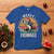 Funny Christmas Fishing T Shirt Merry Fishmas Vintage Sunset Retro - Wonder Print Shop