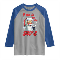 Funny I Do It For The Ho's Raglan Shirt Christmas Black Naughty Santa - Wonder Print Shop