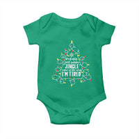 Probably Just Gonna Jingle Some Of The Way I'm Tired Christmas Baby Onesie Xmas Light - Wonder Print Shop