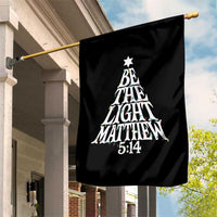 Christmas Be The Light Garden Flag Christian Xmas Bible Verse - undefined