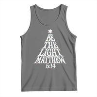 Christmas Be The Light Tank Top Christian Xmas Bible Verse - Wonder Print Shop