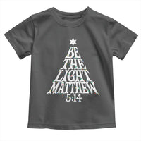 Christmas Be The Light Toddler T Shirt Christian Xmas Bible Verse - Wonder Print Shop
