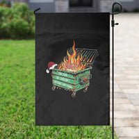 Funny Lil Dumpster Fire 2025 Garden Flag The Year We Couldnt Afford Anything - Wonder Print Shop