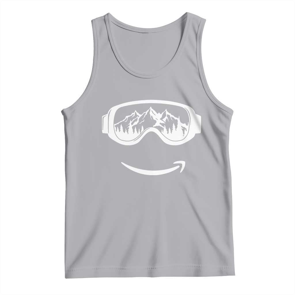 Funny Skiing Snowboard Tank Top Snow Goggles Snow Mountain Winter Sport - Wonder Print Shop