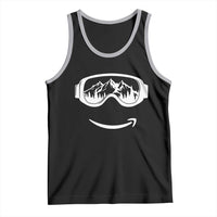 Funny Skiing Snowboard Tank Top Snow Goggles Snow Mountain Winter Sport - Wonder Print Shop
