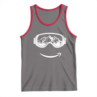 Funny Skiing Snowboard Tank Top Snow Goggles Snow Mountain Winter Sport - Wonder Print Shop
