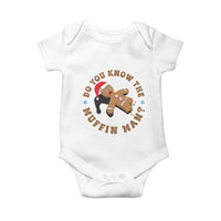 Christmas Gingerbread Baby Onesie Funny Do You Know The Muffin Man - Wonder Print Shop