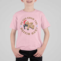 Christmas Gingerbread T Shirt For Kid Funny Do You Know The Muffin Man - Wonder Print Shop