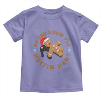 Christmas Gingerbread Toddler T Shirt Funny Do You Know The Muffin Man - Wonder Print Shop