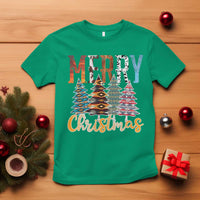 Merry Christmas Native American Xmas Tree T Shirt - Wonder Print Shop