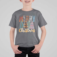 Merry Christmas Native American Xmas Tree T Shirt For Kid - Wonder Print Shop