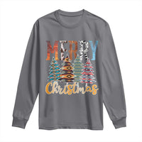 Merry Christmas Native American Xmas Tree Long Sleeve Shirt