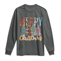 Merry Christmas Native American Xmas Tree Long Sleeve Shirt