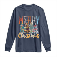 Merry Christmas Native American Xmas Tree Long Sleeve Shirt