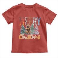 Merry Christmas Native American Xmas Tree Toddler T Shirt
