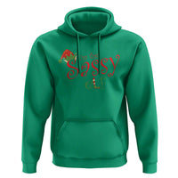 Funny Christmas Elf Hoodie I'm The Sassy Elf Family Matching