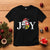 Christmas Native American Joy Medicine Wheel Santa Hat T Shirt - Wonder Print Shop