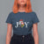 Christmas Native American Joy Medicine Wheel Santa Hat T Shirt For Women - Wonder Print Shop