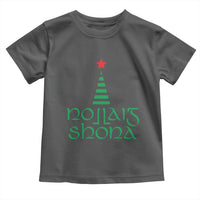 Funny Irish Gaelic Christmas Nollaig Shona Toddler T Shirt Xmas Tree