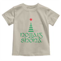 Funny Irish Gaelic Christmas Nollaig Shona Toddler T Shirt Xmas Tree
