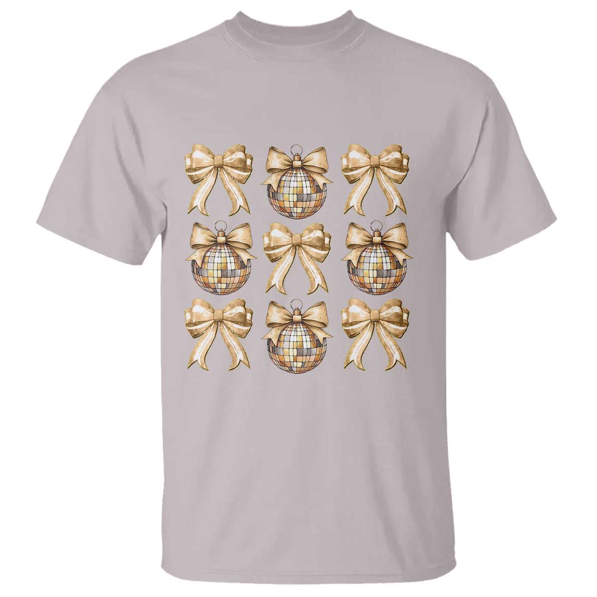 Coquette Happy New Year 2025 Gold Bow T Shirt - Wonder Print Shop