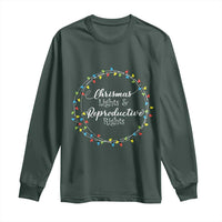 Funny Christmas Lights And Reproductive Rights Long Sleeve Shirt Led Light