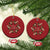 Scottish Celtic Xmas Nollaig Chridheil Christmas Ornament Xmas Wreath - Wonder Print Shop