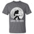 Funny Bigfoot Snowboarding T Shirt Shred The Gnar Moon Snowboard - Wonder Print Shop