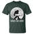 Funny Bigfoot Snowboarding T Shirt Shred The Gnar Moon Snowboard - Wonder Print Shop