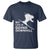 Funny Skiing T Shirt My Life Is Going Downhill Skier - Wonder Print Shop