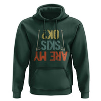 Funny Skiing Hoodie Are My Skis Ok Winter Sport Downhill Skier