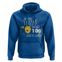 Funny 100th Day Of School Bee Hoodie Oh Honey I Buzzed Through 100 Days Of School
