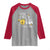 Funny 100th Day Of School Bee Raglan Shirt Oh Honey I Buzzed Through 100 Days Of School