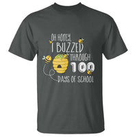 Funny 100th Day Of School Bee T Shirt Oh Honey I Buzzed Through 100 Days Of School